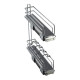 Бутылочница UNIHOPPER WB2335SL.015AP.DG в секцию 150 мм с доводчиком