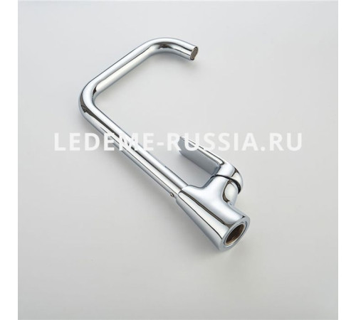 Кухонный смеситель Ledeme L-4048 высокий хром - 4
