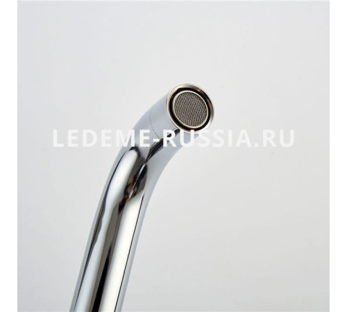 Кухонный смеситель Ledeme L-4048 высокий хром - 2