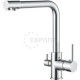 Кухонный смеситель Ledeme L-4055-3 хром с фильтром для питьевой воды