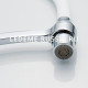 Кухонный смеситель Ledeme L-4499-3 хром / белый с гибким изливом - 3
