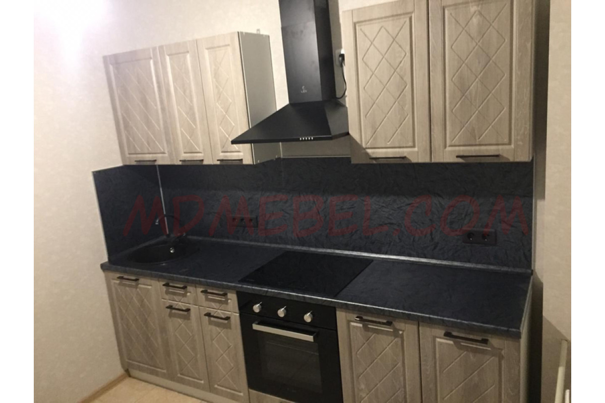 Кухня Барселона 2.5 м седой клен купить за 35920.00р. в Спб Д-Мастер