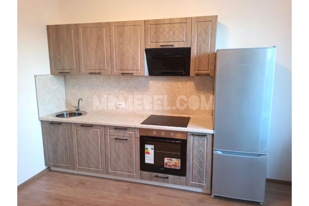 Кухня Барселона 2.4 м седой клен купить за 35328.00р. в Спб Д-Мастер