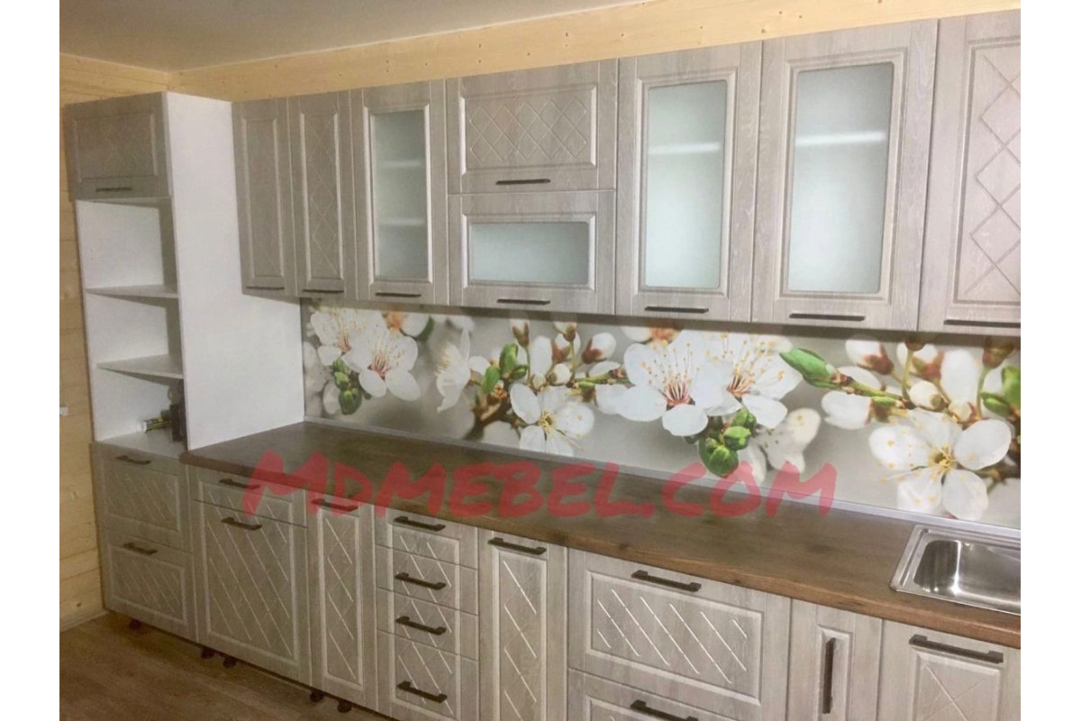 Кухня Барселона 3.6 м седой клен купить за 71992.00р. в Спб Д-Мастер
