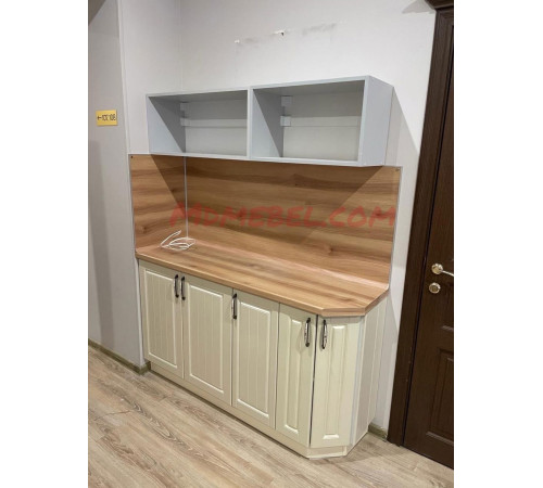 Кухня Бриз 1.5 м дуб крем-1