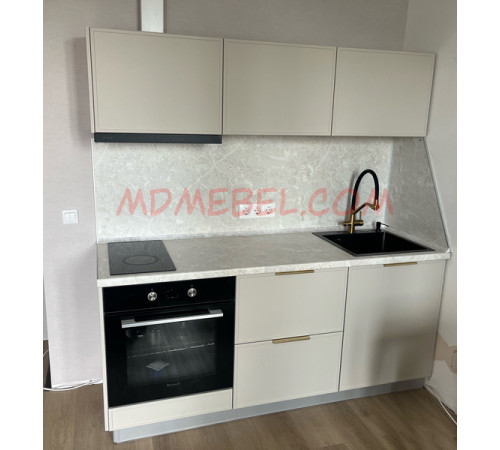 Кухня Марта 1.8 м бежевый скин