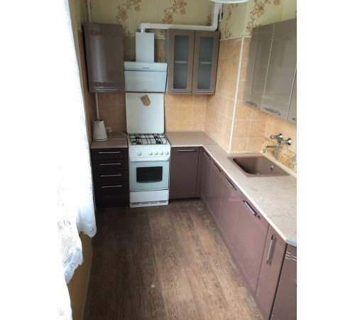 Кухня угловая Мокко 1.4 на 2.6 м кофе с молоком / шоколад - 1