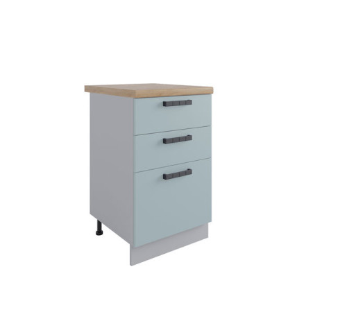 Шкаф Ройс нижний тандембоксы с 3 ящиками 500 - 11