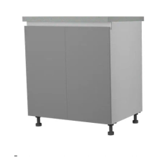 Шкаф Виано нижний c профилем GOLA 600