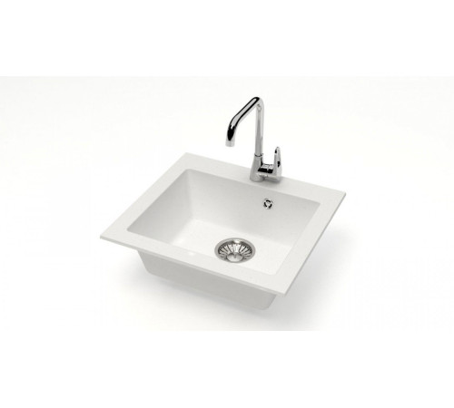 Кухонная мойка из искусственного камня GLANZ J35 матовая - 6