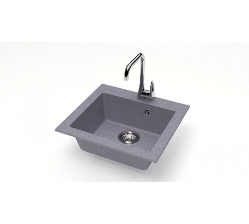 Кухонная мойка из искусственного камня GLANZ J35 матовая - 4