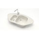 Кухонная мойка из искусственного камня Marrbaxx Z23 - 9