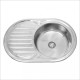 Мойка врезная из нержавеющей стали Sinklight 77х50 правая (0,6х160)