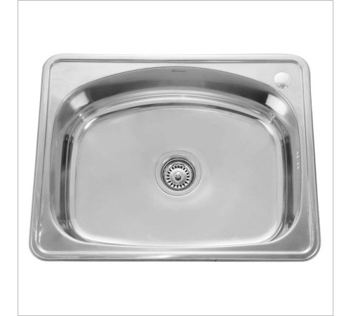 Мойка врезная из нержавеющей стали Sinklight 62х48 (0,8х180)