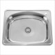 Мойка врезная из нержавеющей стали Sinklight 62х48 (0,8х180)
