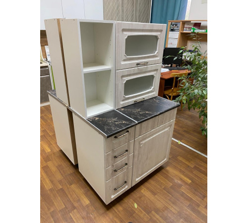 Кухня Вероника 0.9 м сосна белая-1 - 1