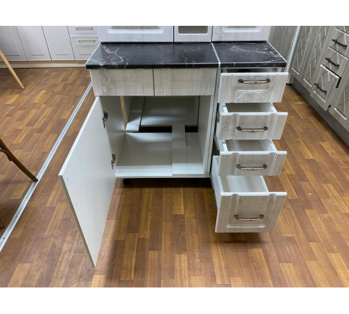 Кухня Вероника 0.9 м сосна белая - 5