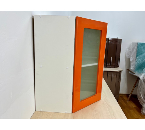 Шкаф Олива верхний угловой остекленный 550x550-1 - 25